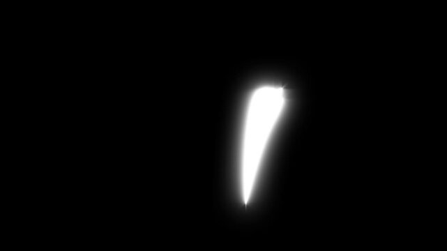 Flash FX, energy trail animation for game cartoon animation, anime style slash weapon, Sword slashes against black screen alpha channel, splash and spark impact effect when cut with, 4K animation