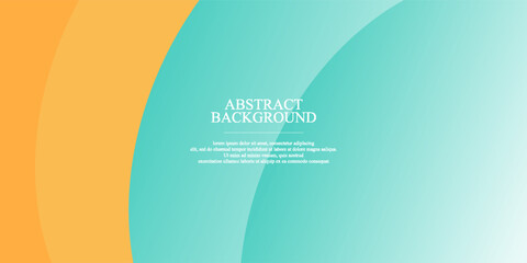Abstract Colorful Wavy Background with Fluid Shapes and Vibrant Teal and Orange Gradients.