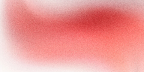 Red orange pink coral peach white abstract background. Noise grain mesh spray. Color gradient. Spot blot oval circle. Fluid water explosion splash. Design.