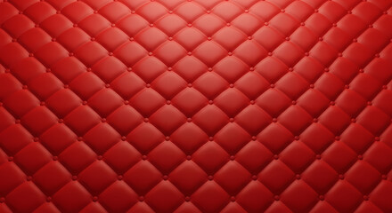 赤い背景の鮮やかな輝きを持つ豪華なボタン付きテクスチャ