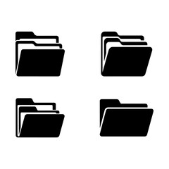 Wallet icon set isolated on transparent background