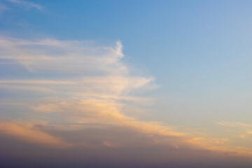 Obraz premium Soft Evening Sky