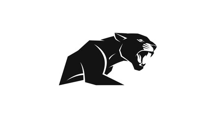 Black panther silhouette design © Wedus