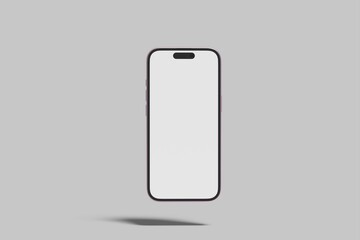 Phone Screen Mockup Design Blank