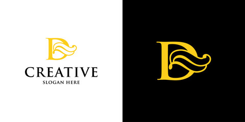 B wedding invitation logo design © Formasi