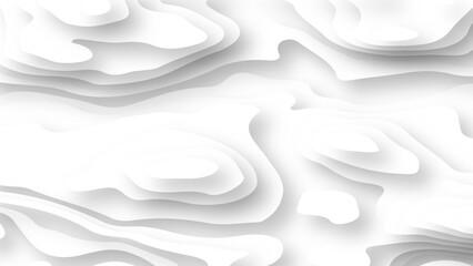 Abstract overlap layer papercut background vector