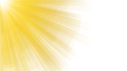 Fototapeta premium Sunburst light effect isolated on transparent background
