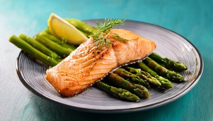 Salmon With Asparagus