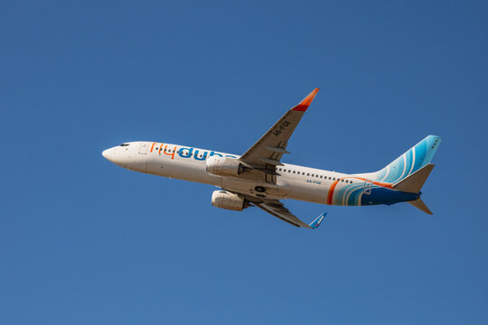 Commercial passenger jet airliner