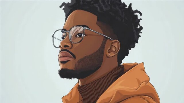 Man with glasses and beard