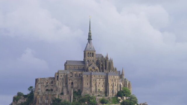 Mont Saint Michel Abbey, Normandy, France