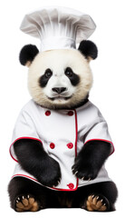 Obraz premium PNG Panda mammal animal bear.
