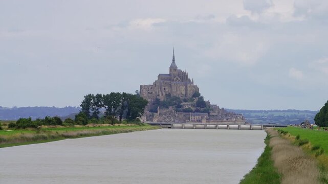 Mont Saint Michel Abbey, Normandy, France