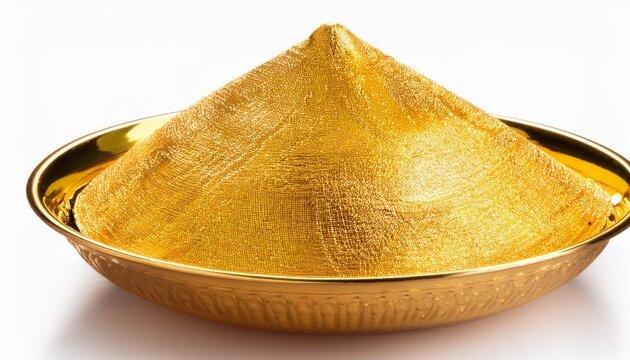 Gold Churi Isolated On White Background Genrated By Ai