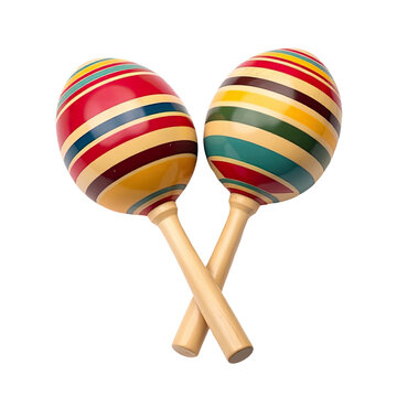 Two wooden marabous on a white background, a simple and elegant design