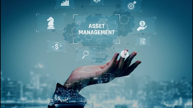 Asset management system showing investment planning, financial goal tracking, ROI analysis, and performance monitoring for efficient resource utilization Marrow