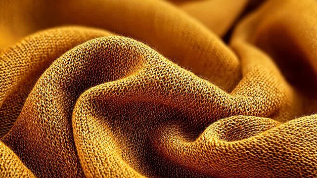 Closeup of knitted fabric texture