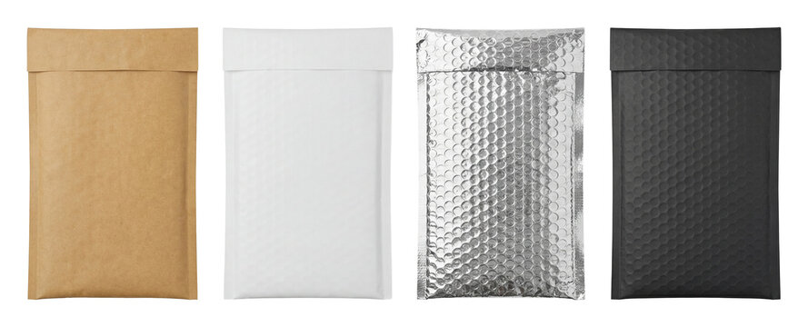 Bubble mailer set.