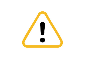 Warning Triangle Sign Icon Vector Hazard Alert Symbol