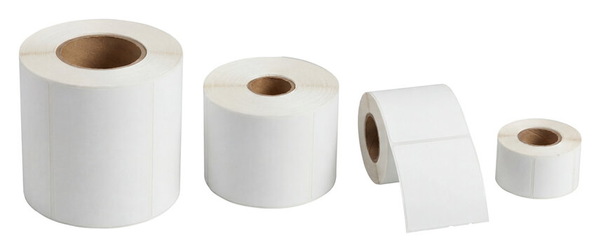 Shipping label roll set.