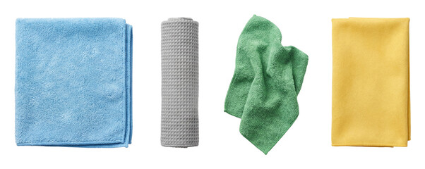 Microfiber cloth set.