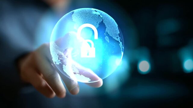 General data protection regulation concept, privacy law compliance, information security framework, user rights protection, data governance display, defocused regulatory background