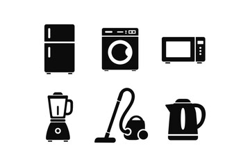 Household Appliances Icons