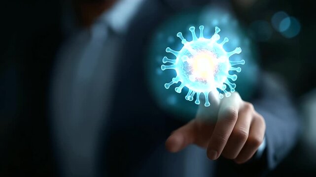 Metaverse cybersecurity cybercrime visualization, faceless businessman interface, crypto currency protection, digital network technology, virus attack shield, defocused digital dis