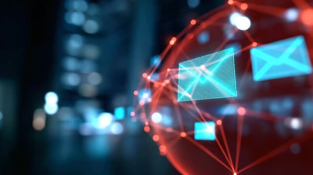 Phishing attack computer system visualization, social engineering threat, credential theft scenario, security breach display, fraudulent access concept, defocused digital interface