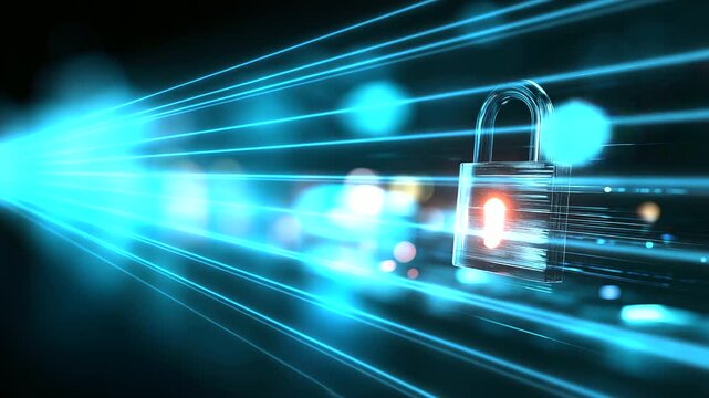 Sensitive information concept visualization, confidential data display, privacy protection representation, secure access control, classified content storage, defocused digital back