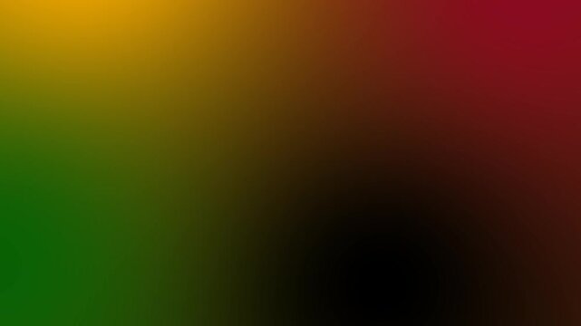 Black History Month, Black, red, yellow, green colors blurred gradient. Juneteenth freedom day background.. Abstract Seamless stream 4K background loop