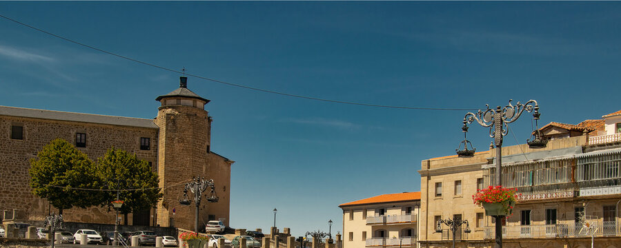 Maldonado plaza mayor of bejar, spain