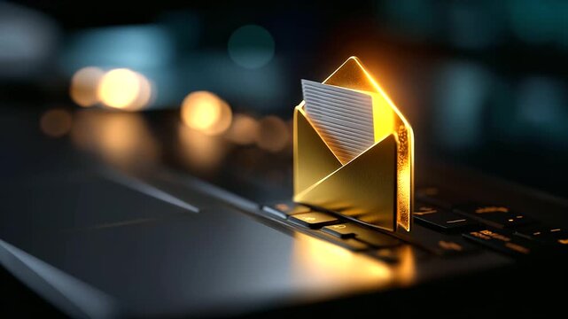 Phishing email concept visualization, social engineering attack, fraudulent message display, credential theft scenario, cybersecurity threat representation, defocused email interfa