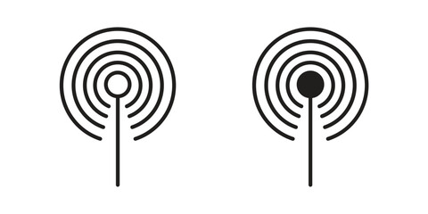 Cellular icon. Vector linear icon collection. Vector EPS10