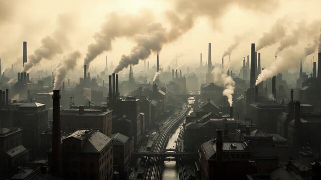 Distant Refinery Emissions Over River With Moody Atmosphere Understanding