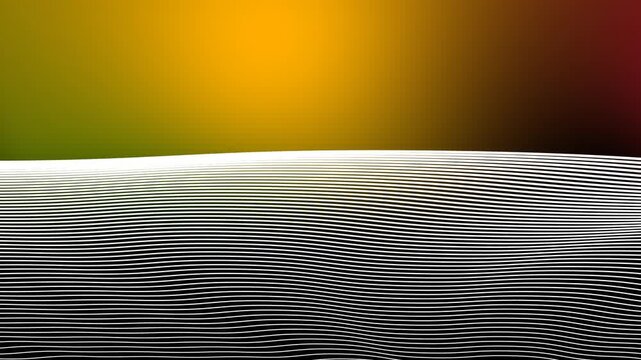 Black History Month, line colors blurred gradient. Juneteenth freedom day background. Abstract Seamless stream 4K background loop