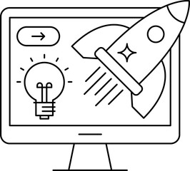 Digital ,Innovation ,Startup, Launch ,Concept