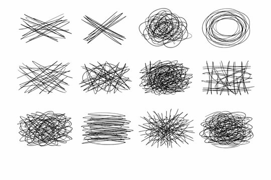 Passes collision woven field generation cluster simple icon paths vector hand image