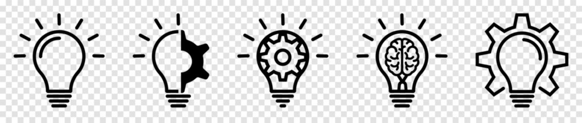 Set of innovation icons © WorldArt