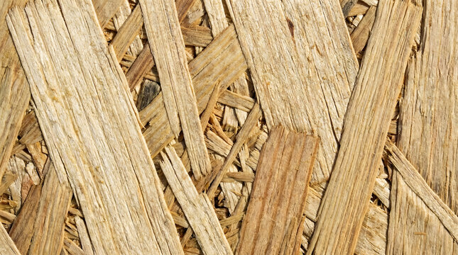 OSB Wood Chipboard Panel Texture