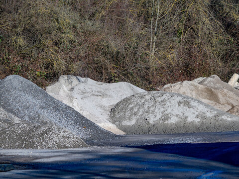 Baumaterialien Sandberge