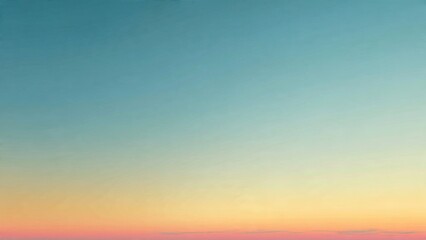 Obraz premium Gradient sky at sunset