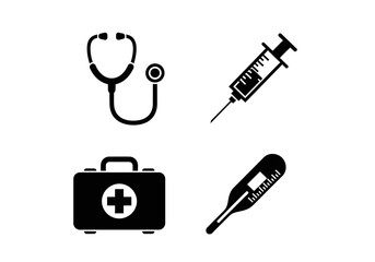 set of medical icons