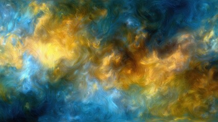 Fototapeta premium Swirling Abstract Sky