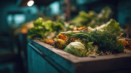 Vegetable waste for compost