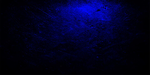 Fototapeta premium Abstract dark blue background features radiant light rays and a motion blur texture with a creative pattern of black space and flash animation art design