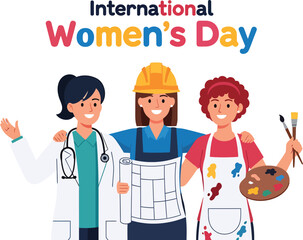 Smiling professional doctor and nurse in uniform with a stethoscope standing together in a clinic, representing a healthcare medical team vector illustration