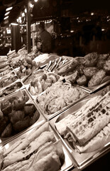 Bright and tasty street food