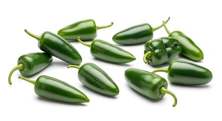 Fresh Green Jalapeno Peppers