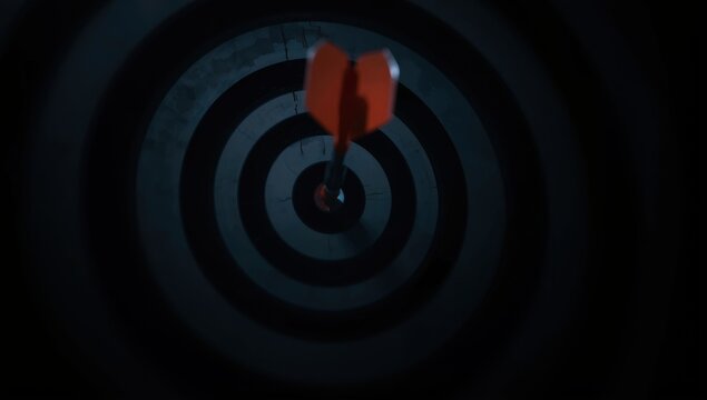 Darts strike aim; similar to a thriving company